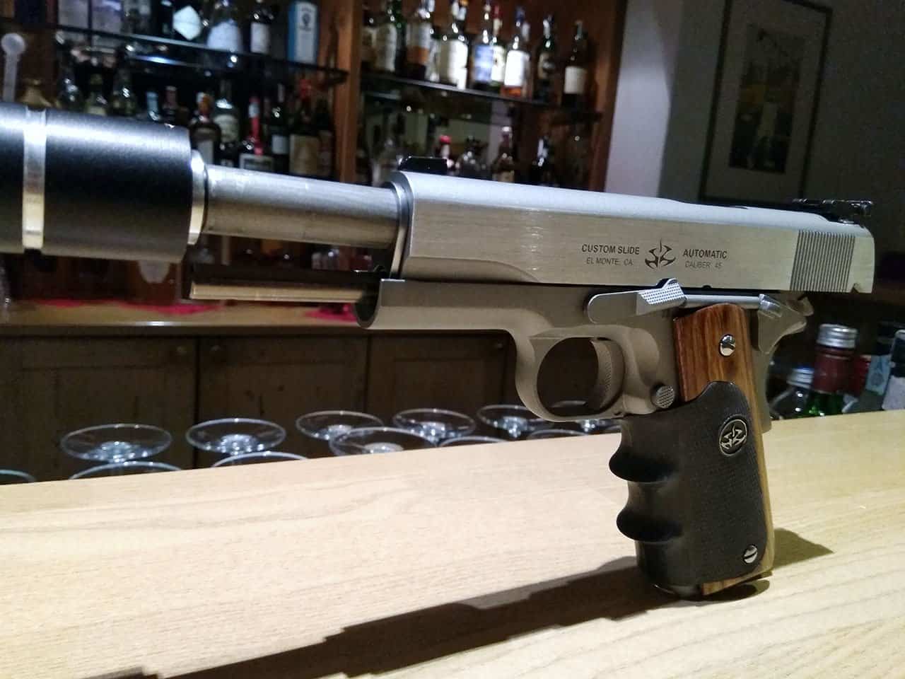 Someone Made Agent 47's Silverballer .45ACP Handgun from Hitman 4 silverballer pistol
