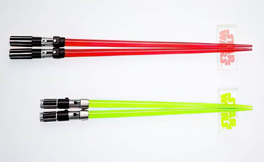 Household Items Designed To Look Like Weapons 3 Chopsticks darth vader yoda upscaled