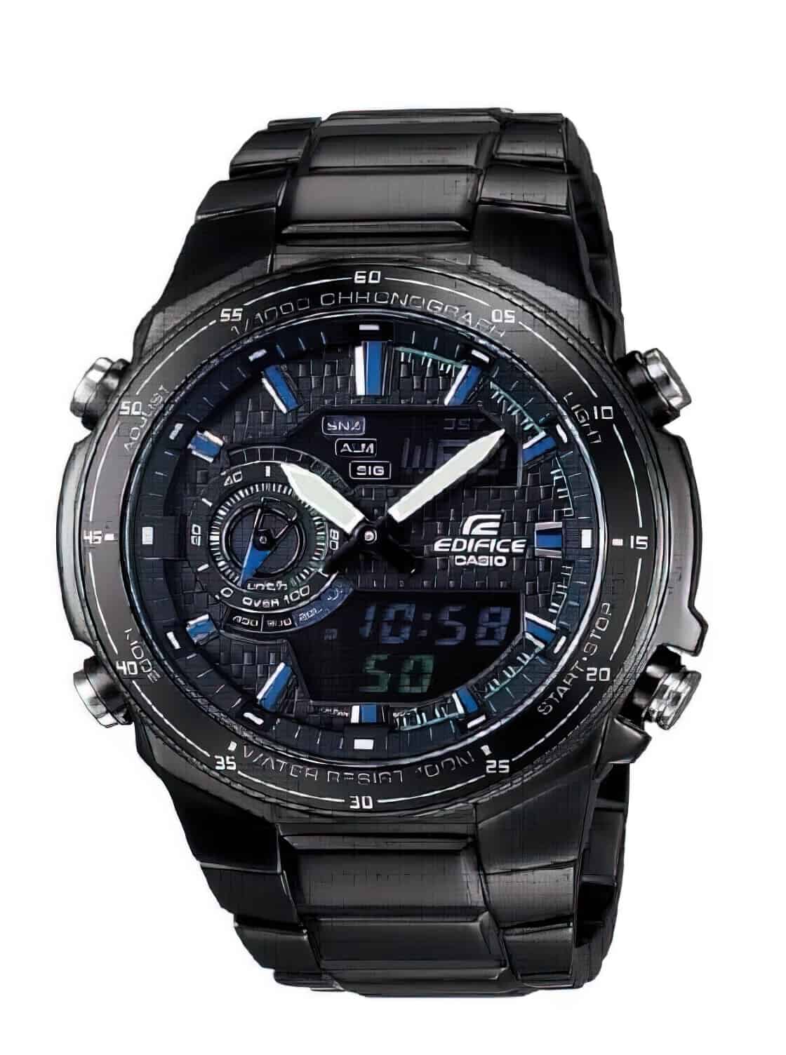 Casio's New Elegant Watches - The EDIFICE Black Label Collection 2 EFA131 Blue e1281032663272 upscaled