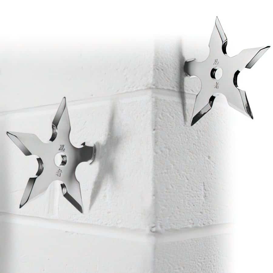 Household Items Designed To Look Like Weapons 11 Ninja star coat hanger upscaled