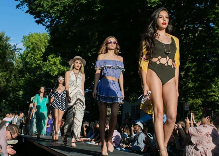 fashion runway model