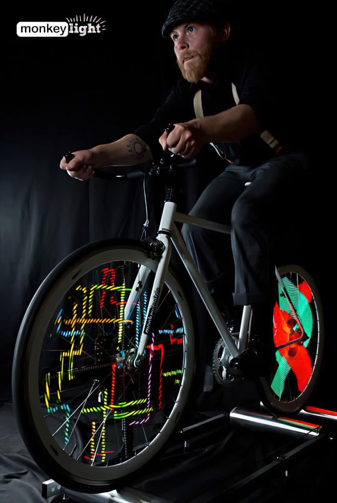 Nyan cat store bike wheel lights