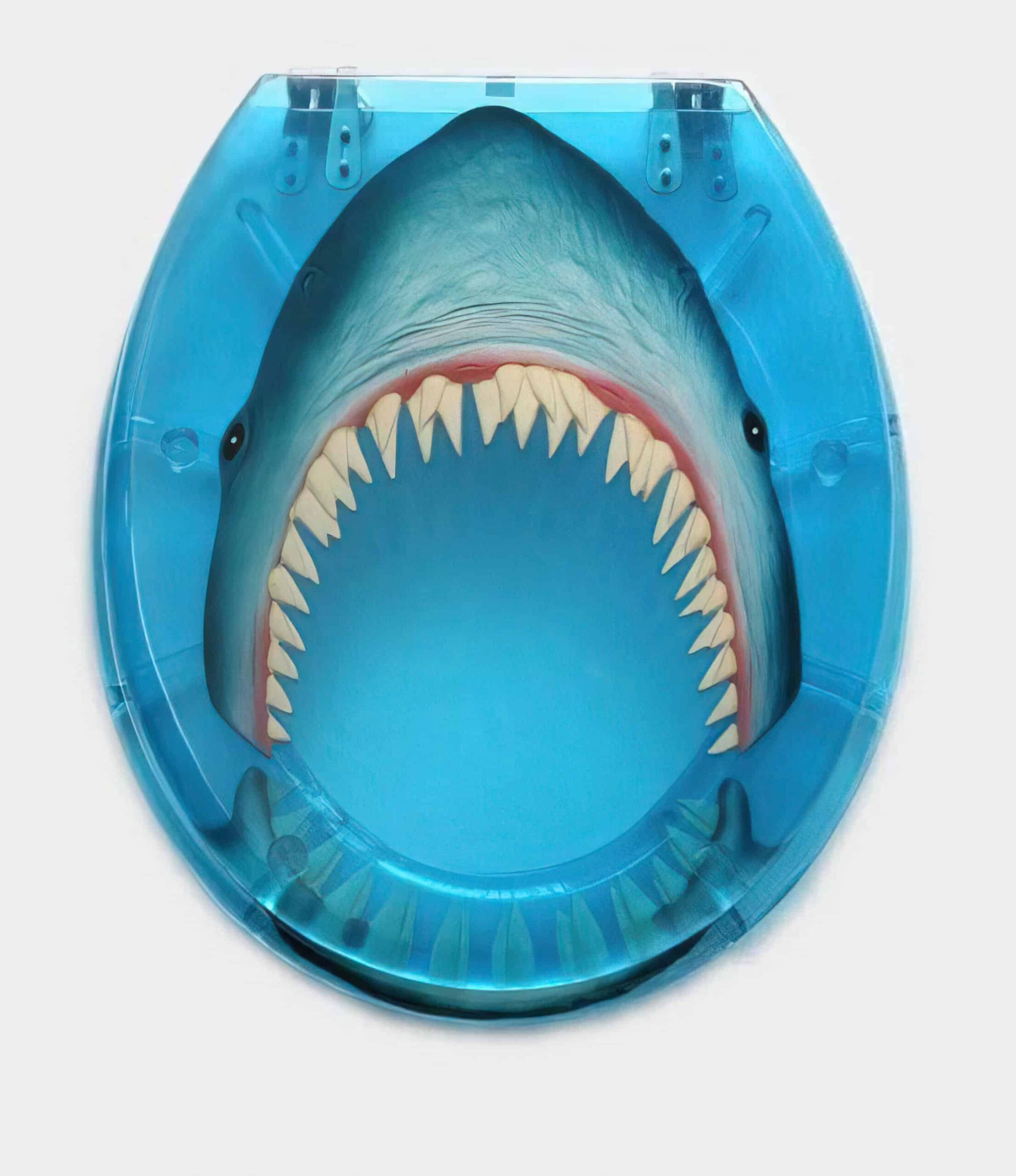 Toilet Seats- The Bane of Man's Existence, or a Wacky Man Accessory? 3 shark toilet seat cover