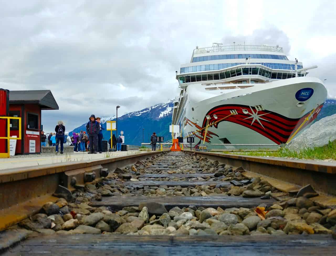 ManTripping: Everything You Wanted to Know With James Hills 4 norwegian jewel cruise ship train tracks in skagway alaska v2