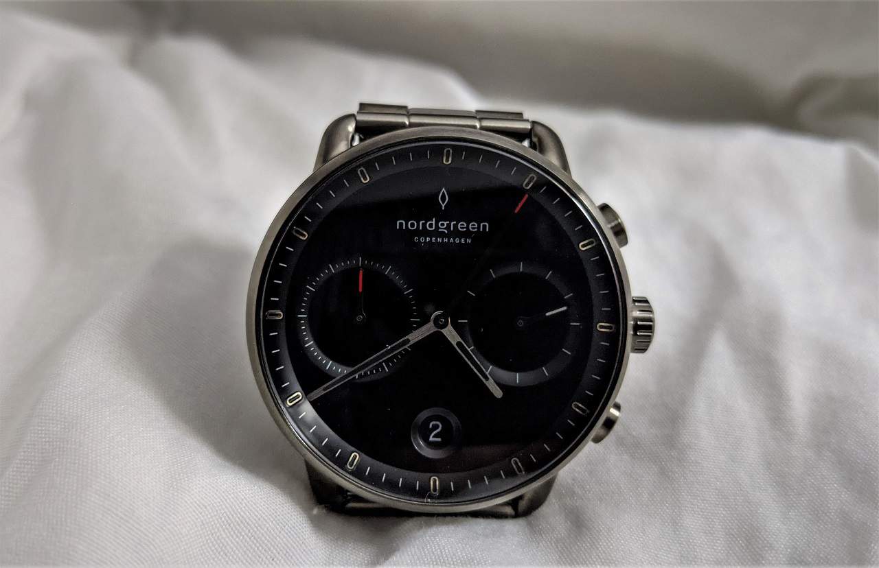Nordgreen Pioneer Gunmetal Watch Review 4 Nordgreen Pioneer dial