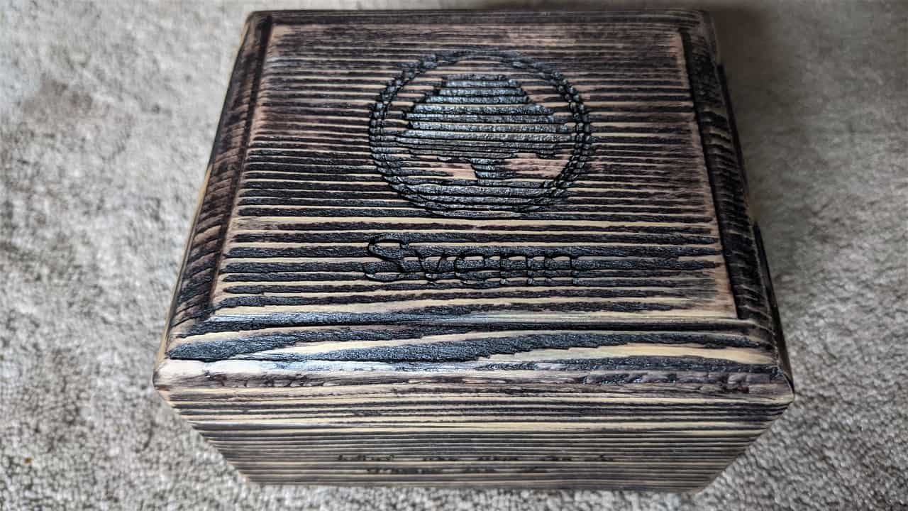 Svenn Atlas Wood box