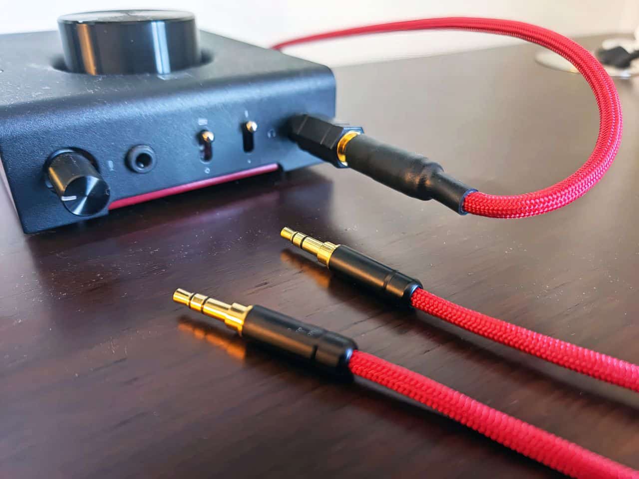 hart audio cable and schiit hel