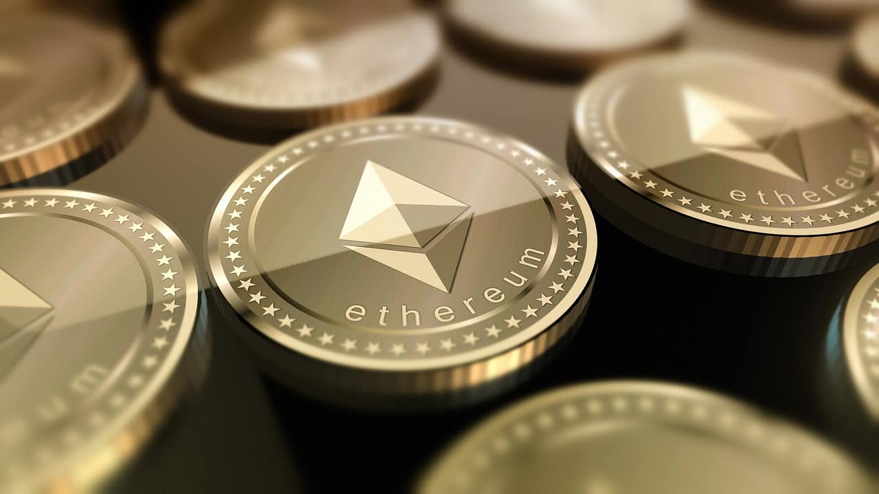 Ethereum Ether Gold Coin