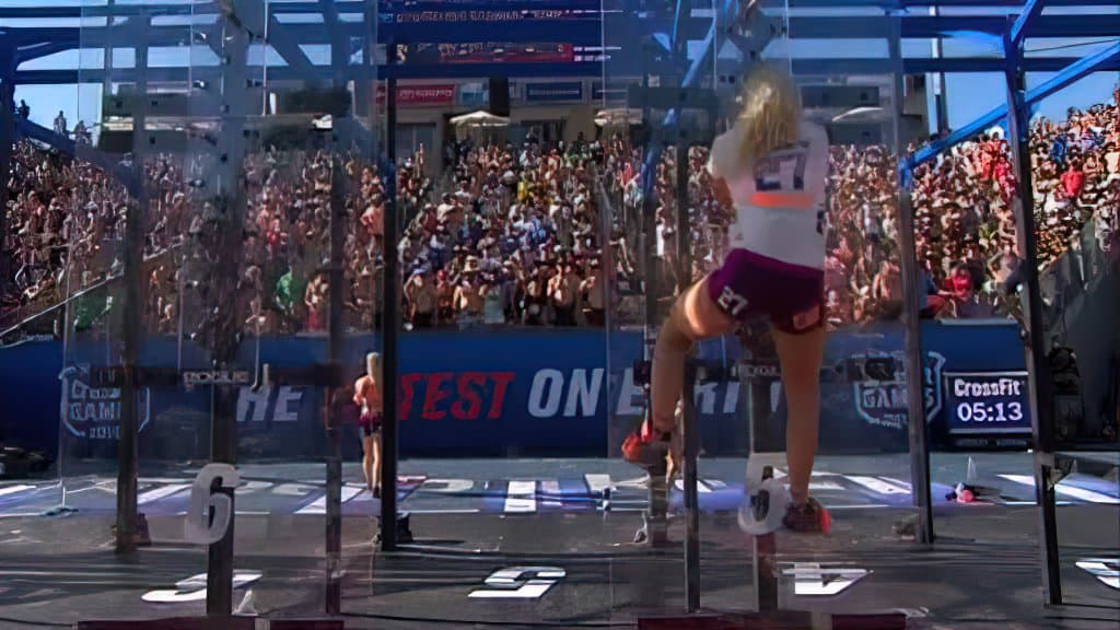 extreme pegging at the crossfit games