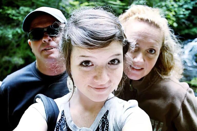 family spending time together