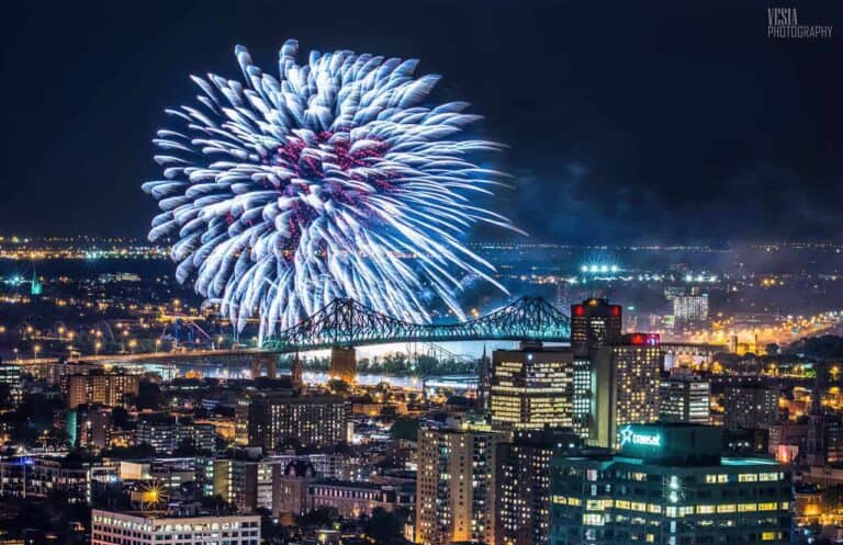 fireworks in montreal