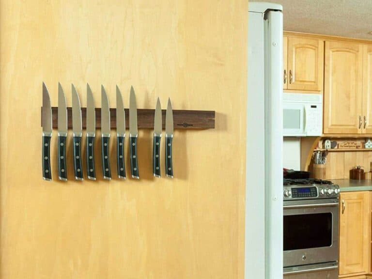 magnetic knife rack