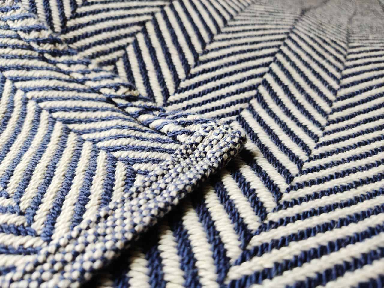 6 Surprising Uses for Woven Blankets from American Blossom 2 woven blanket up close