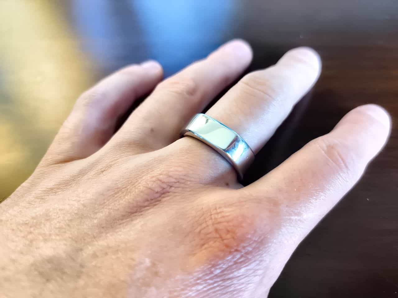 Oura Ring Is the Worst Smart Tracker 2 oura ring review on hand