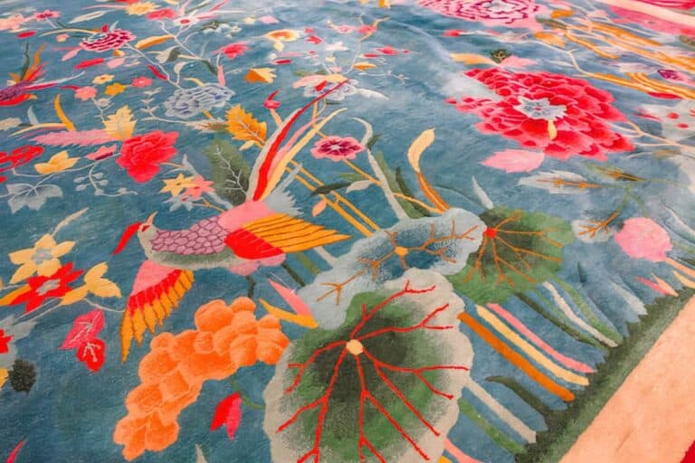 art deco style rug