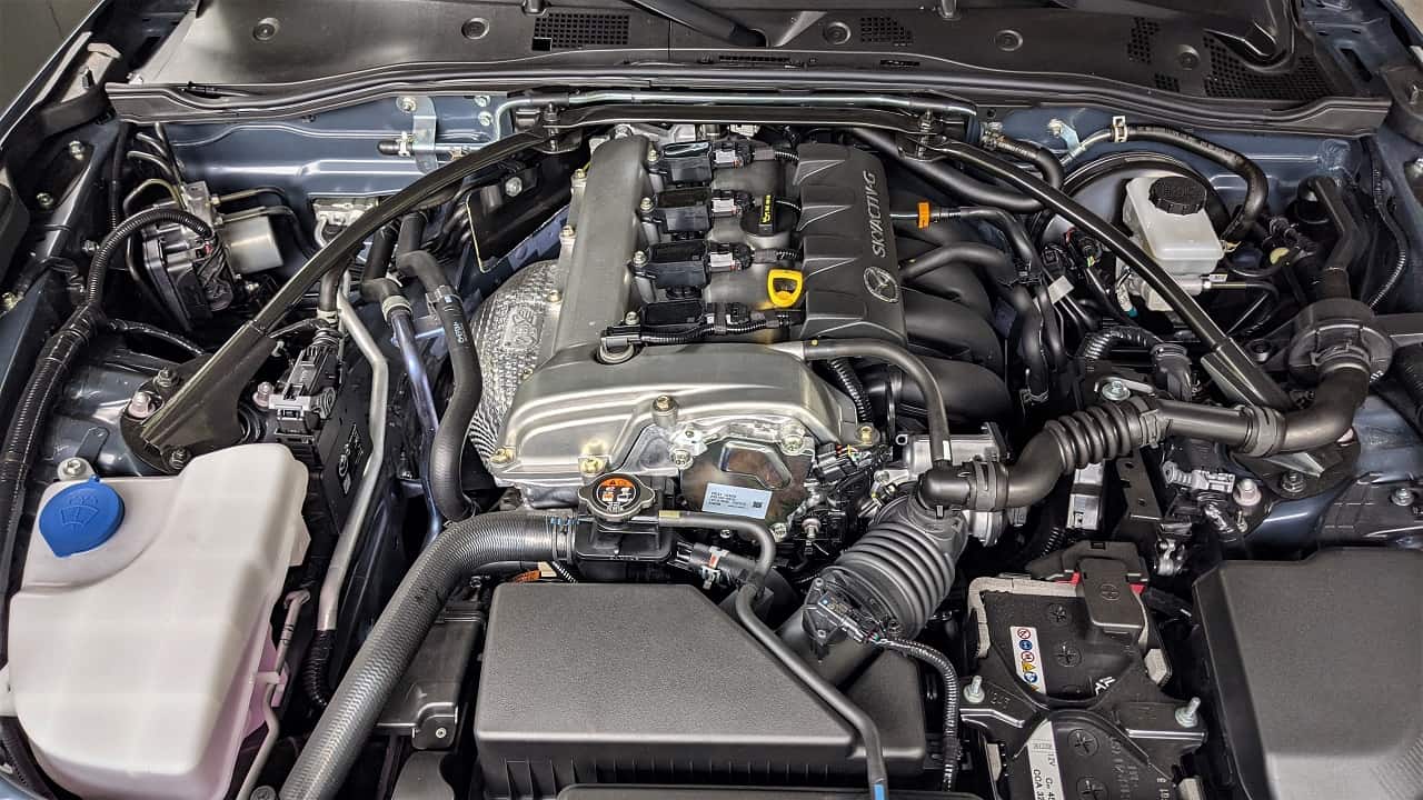 Mighty Miata Still Going Strong: 2021 Mazda MX-5 Roadster Review 2 2021 Mazda MX 5 engine