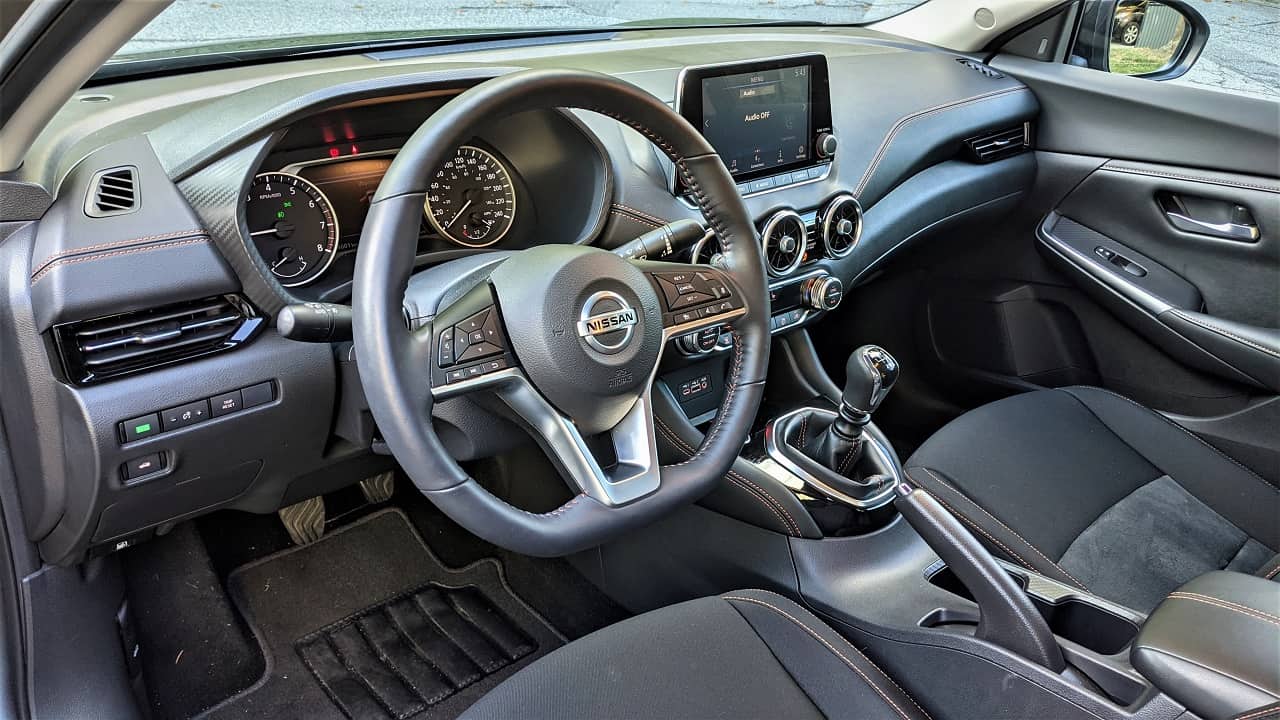 2021 Nissan Sentra SR 6MT Review 5 2021 Nissan Sentra SR drivers side