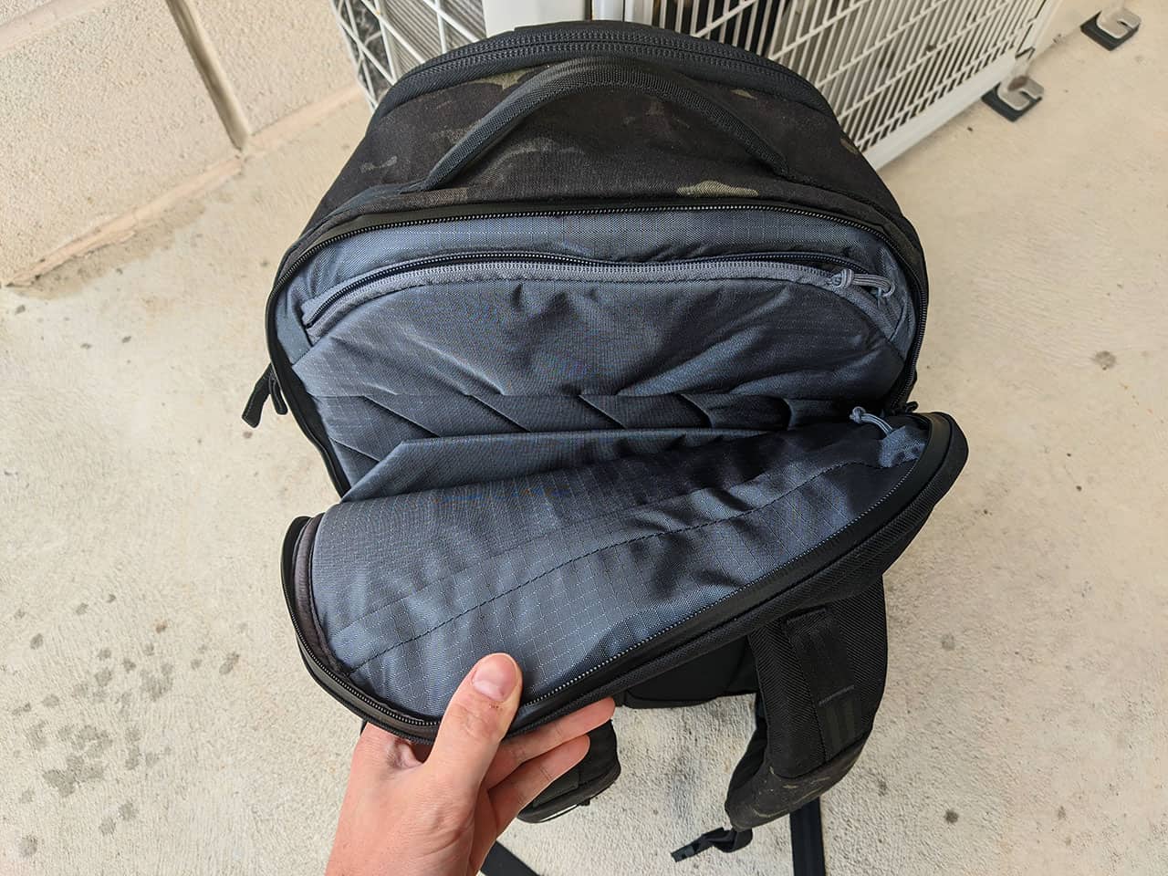 The Able Carry Max Backpack is the One We Can't Live Without 6 Able Carry Max Backpack open 2