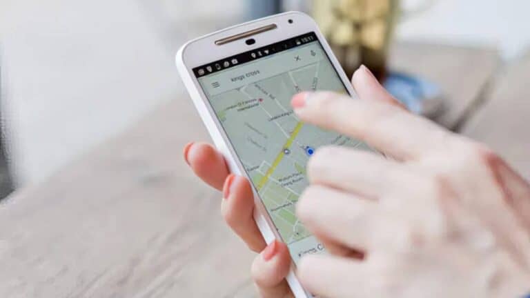 google maps on android phone