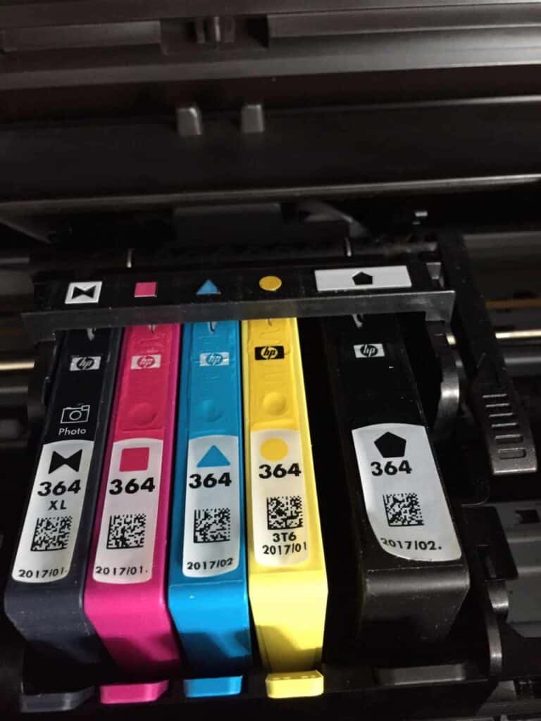 old printer cartridges