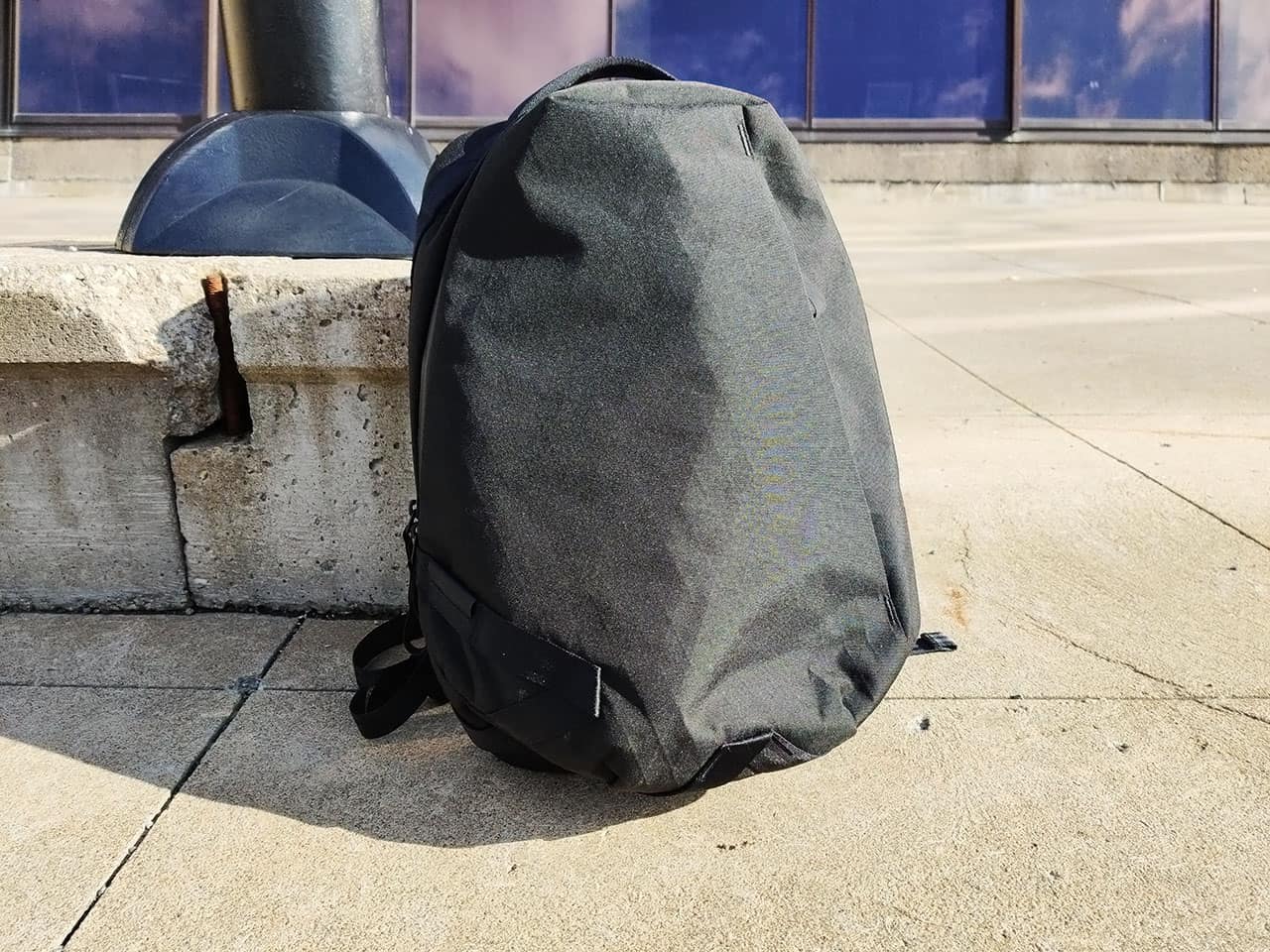 Able Carry Daily Backpack Review 2 Able Carry Daily Backpack on the ground