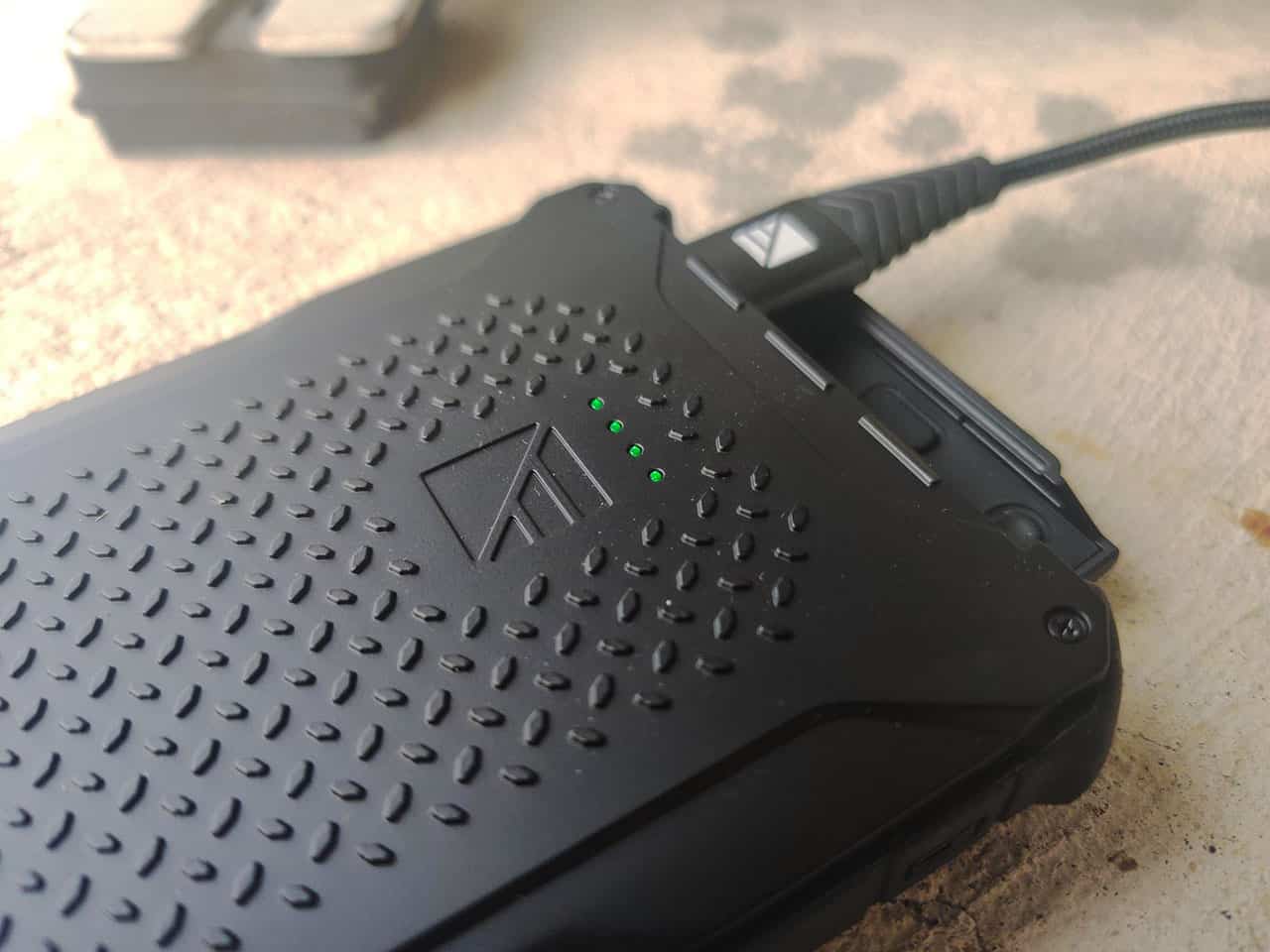 The Dark Energy Poseidon Pro: An Indestructible Portable Charger 2 Dark Energy Poseidon Pro up close