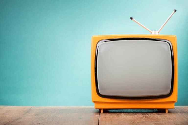 old style television