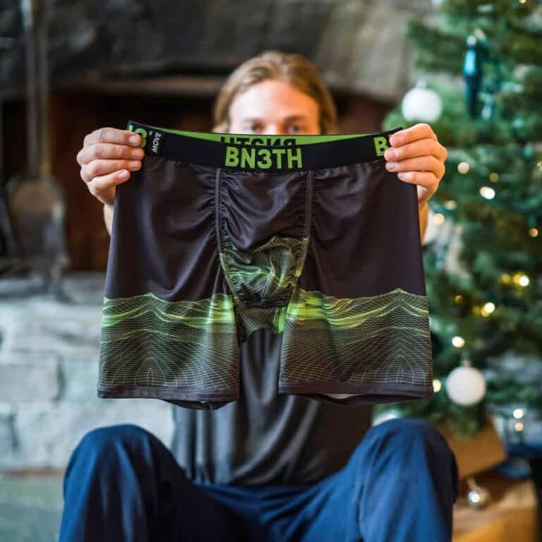 holding BN3TH Underwear