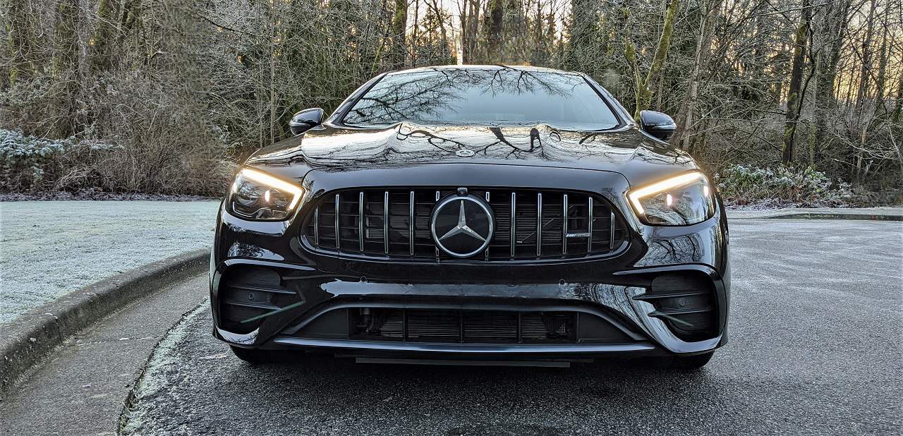 Elegance & Power: 2022 Mercedes-AMG E 53 4MATIC+ Coupe Review 2 2022 Mercedes AMG E 53 4MATIC front