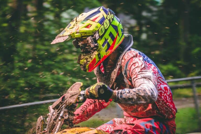 kid on dirt bike motorcycle