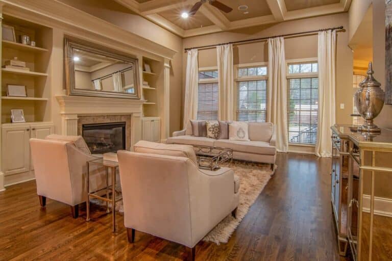 modern classic living room