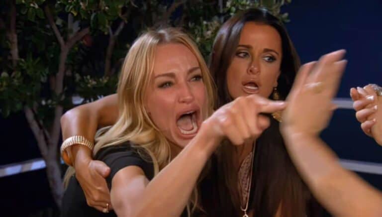 yelling woman