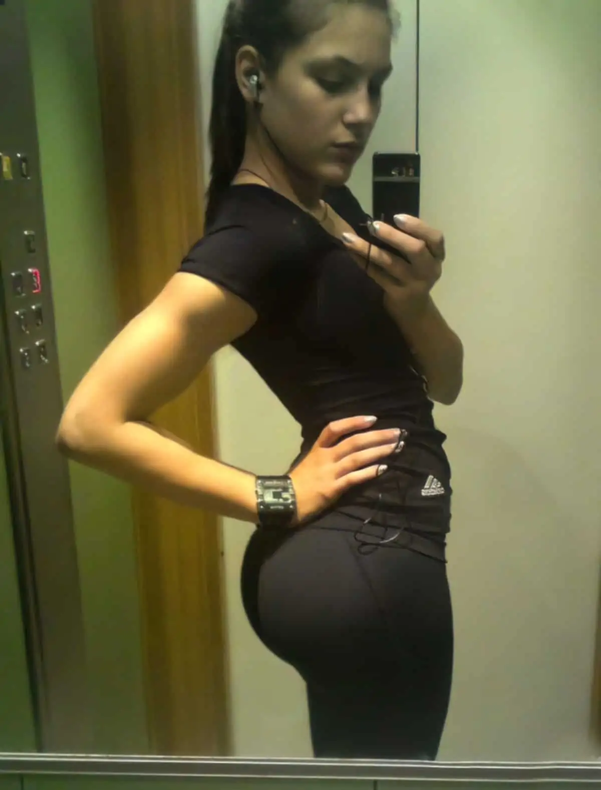 Teen In Yoga Pants