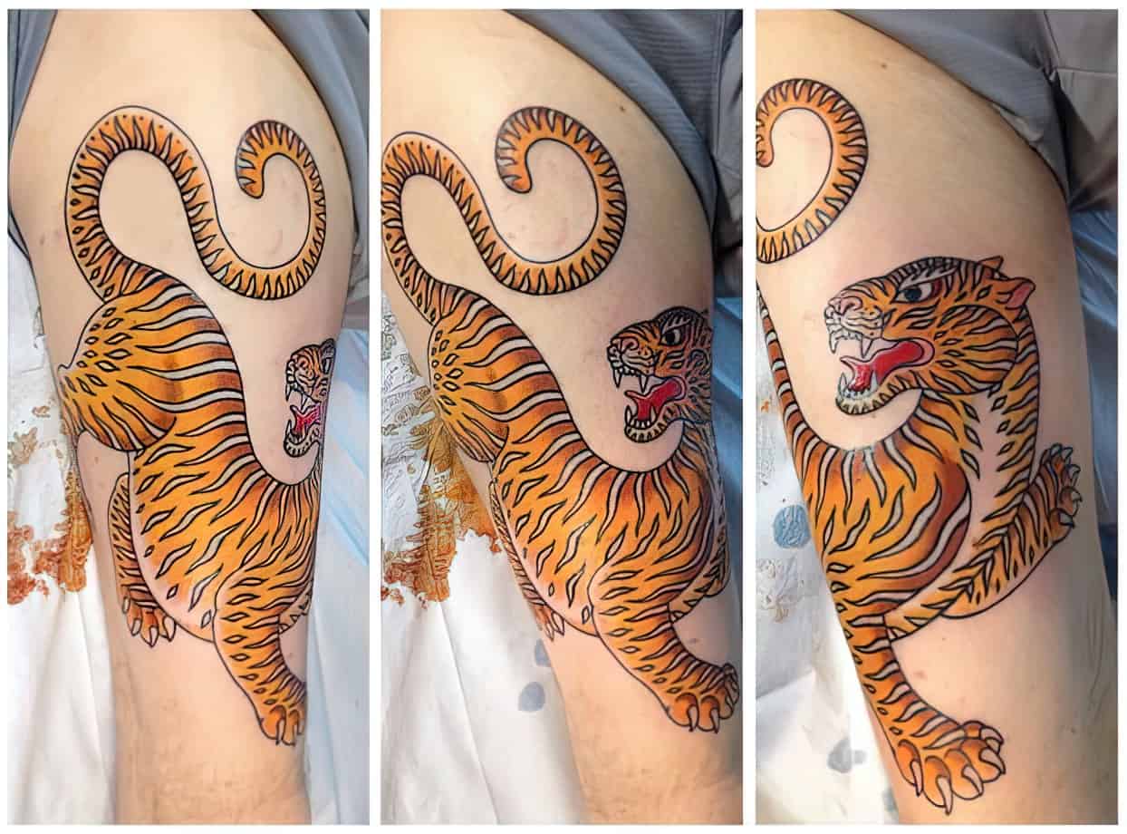 Tibetan Tiger Tattoo
