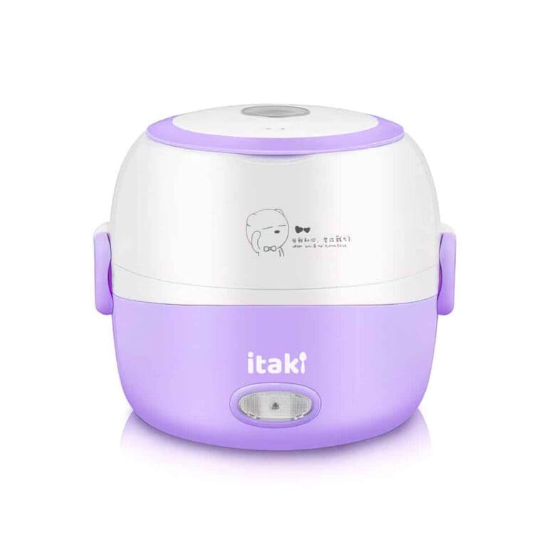 purple itaki lunch box