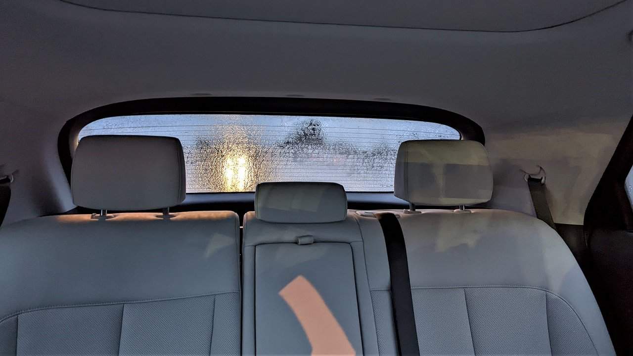 2022 Hyundia Ioniq 5 rear window visibility