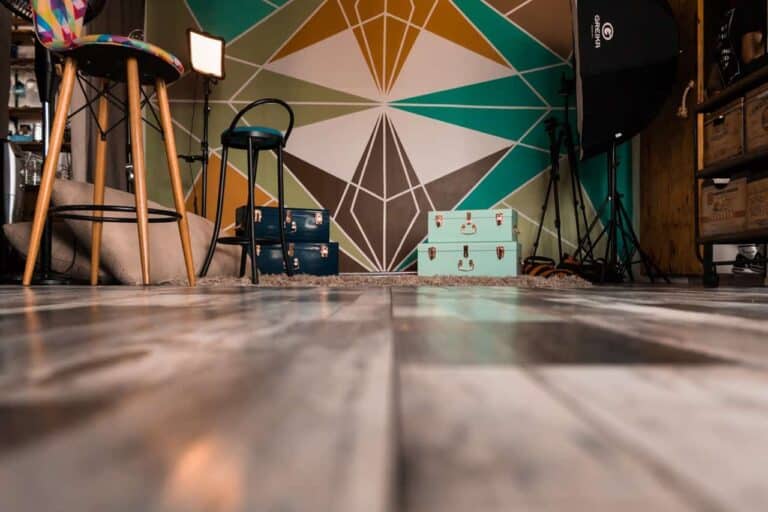 wooden floor