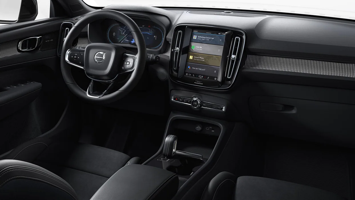 2022 Volvo XC40 Recharge interior