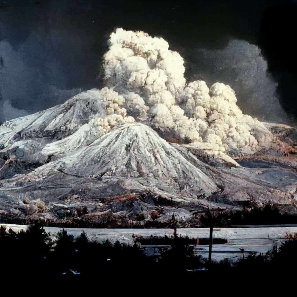 Death Defying Film Robert Landsburgs Last Photos of Mount St. Helens Eruption