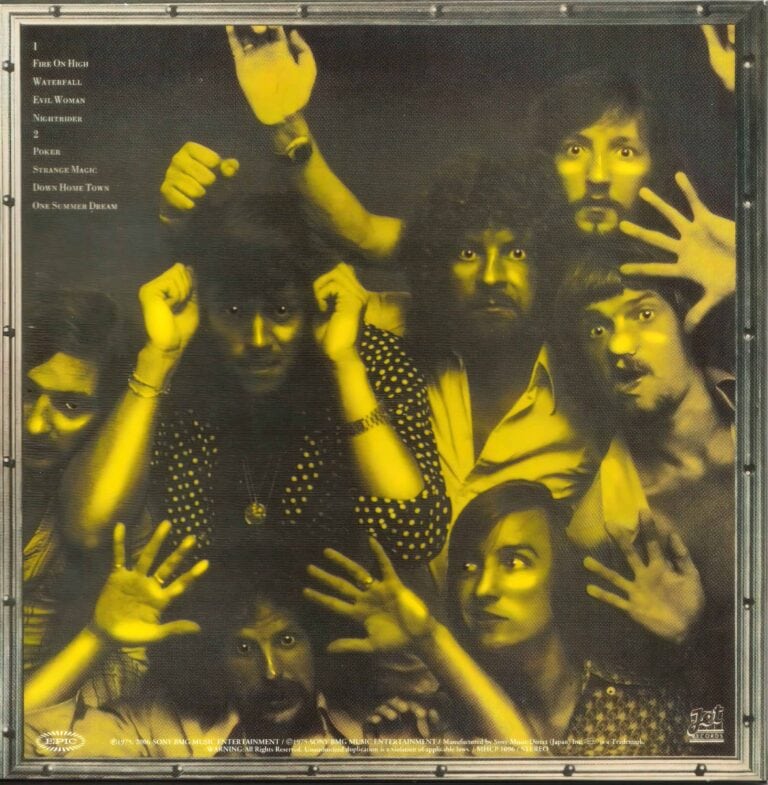 elo fire on high album cover