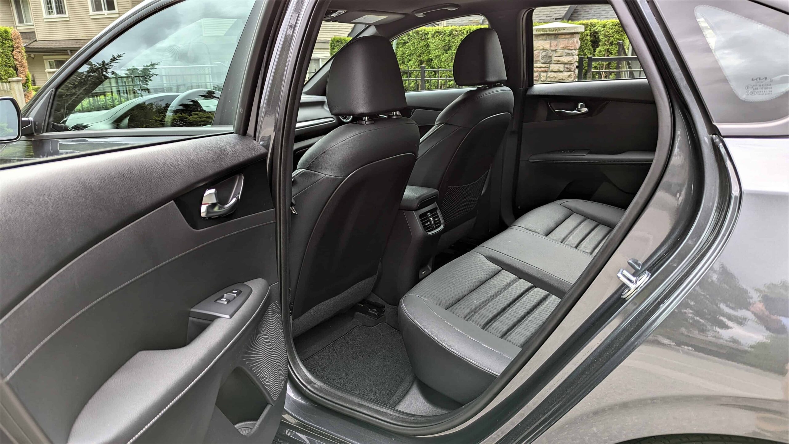Small, Fun, and Fuel Efficient: 2022 Kia Forte GT-Line Review 11 2022 Kia Forte GT Line back seat scaled