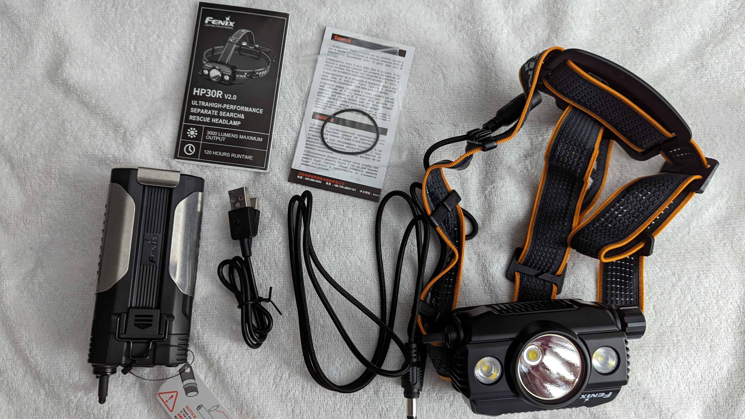 Hands-On Review: Fenix HP30R V2.0 Headlamp - 3000 Lumens 4 Fenix HP30R V2.0 Headlamp 3000 Lumens Review scaled