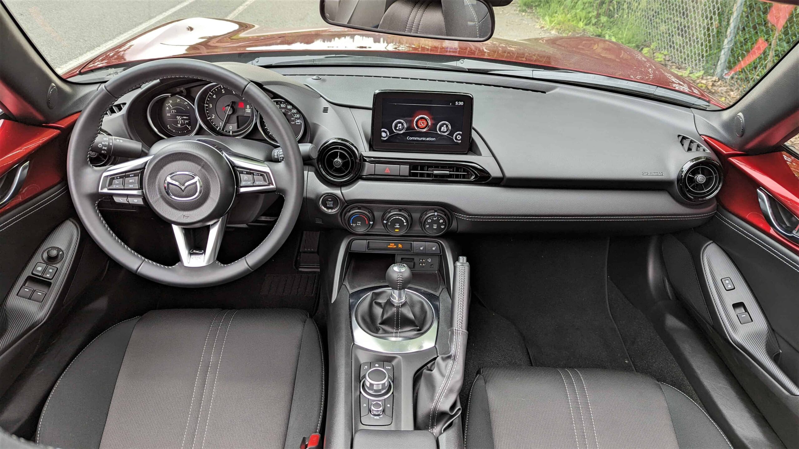 2022 Mazda MX 5 interior scaled