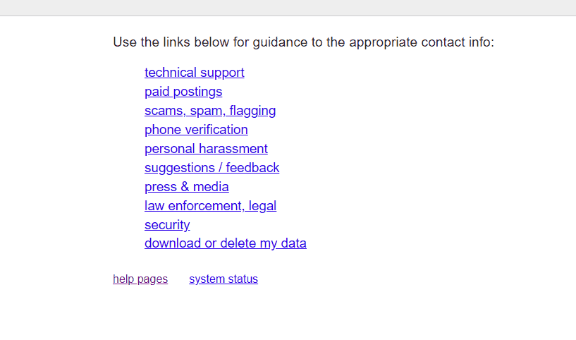 How to Successfully Buy or Sell on Craigslist 3 craigslist contact forms
