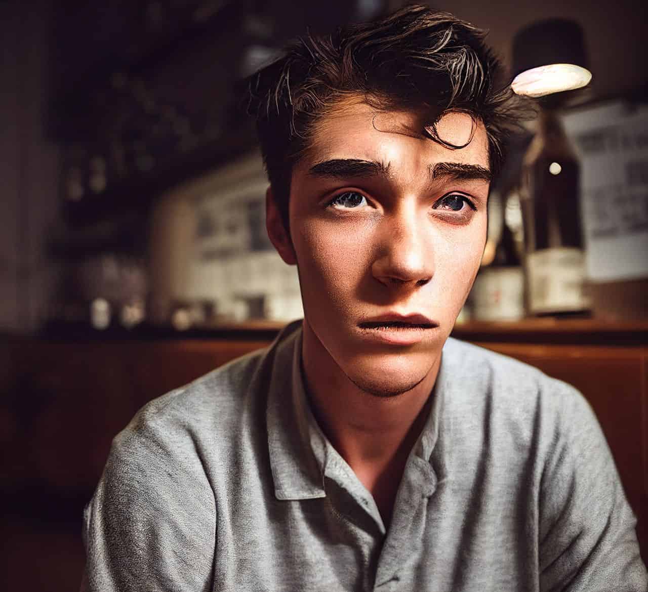 The Reality of Feeling Drunk Without Drinking 3 confused drunk man