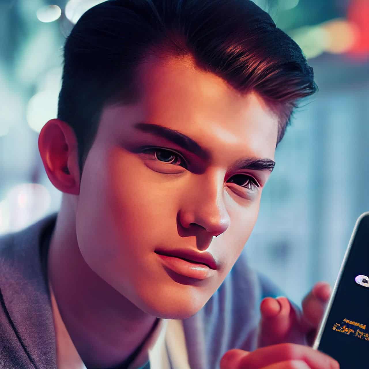 young man holding a credit card 2