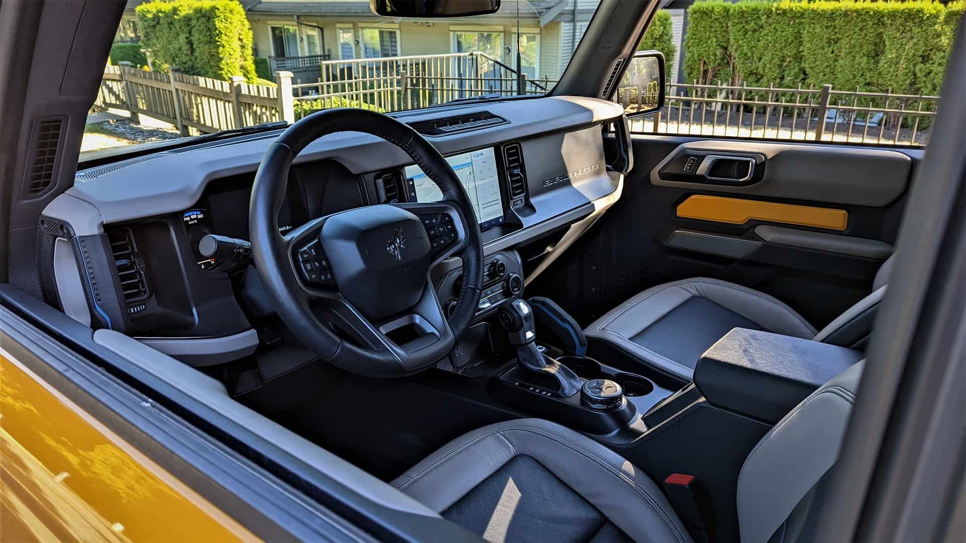 2022 Ford Bronco Wildtrak 2 Door Interior