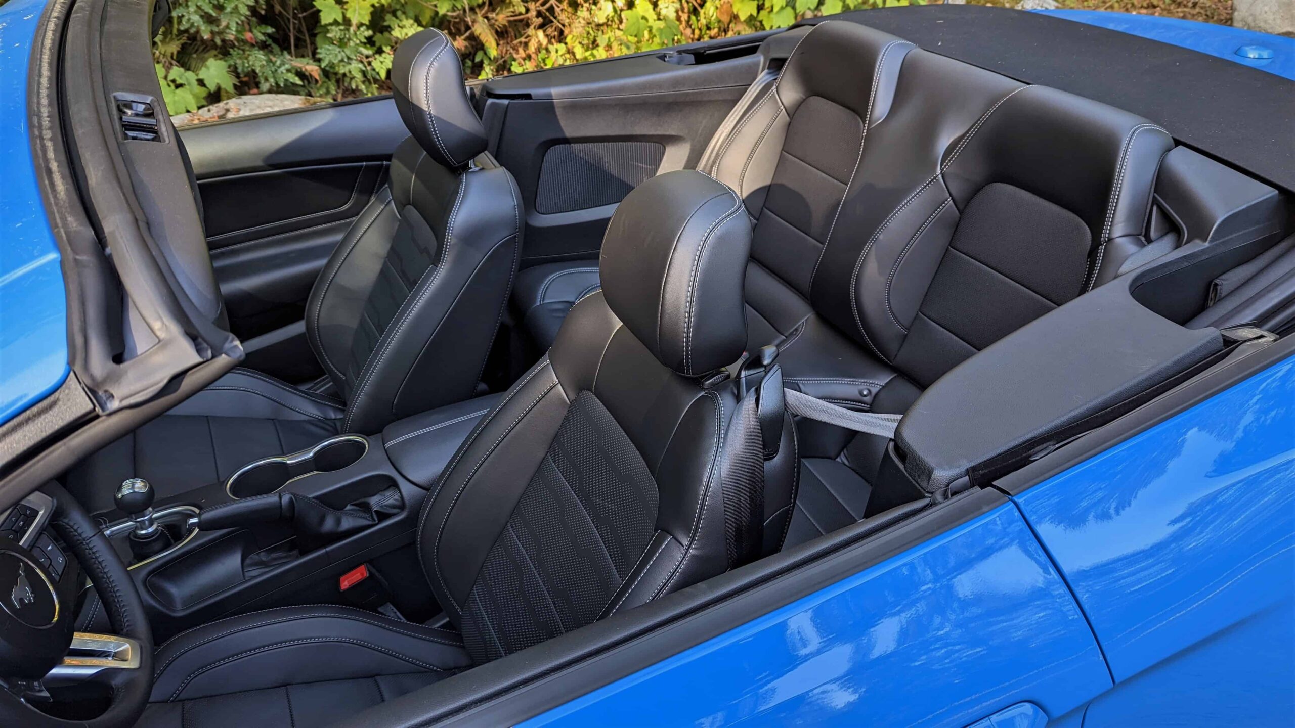 2023 Ford Mustang Interior Rear Seats scaled