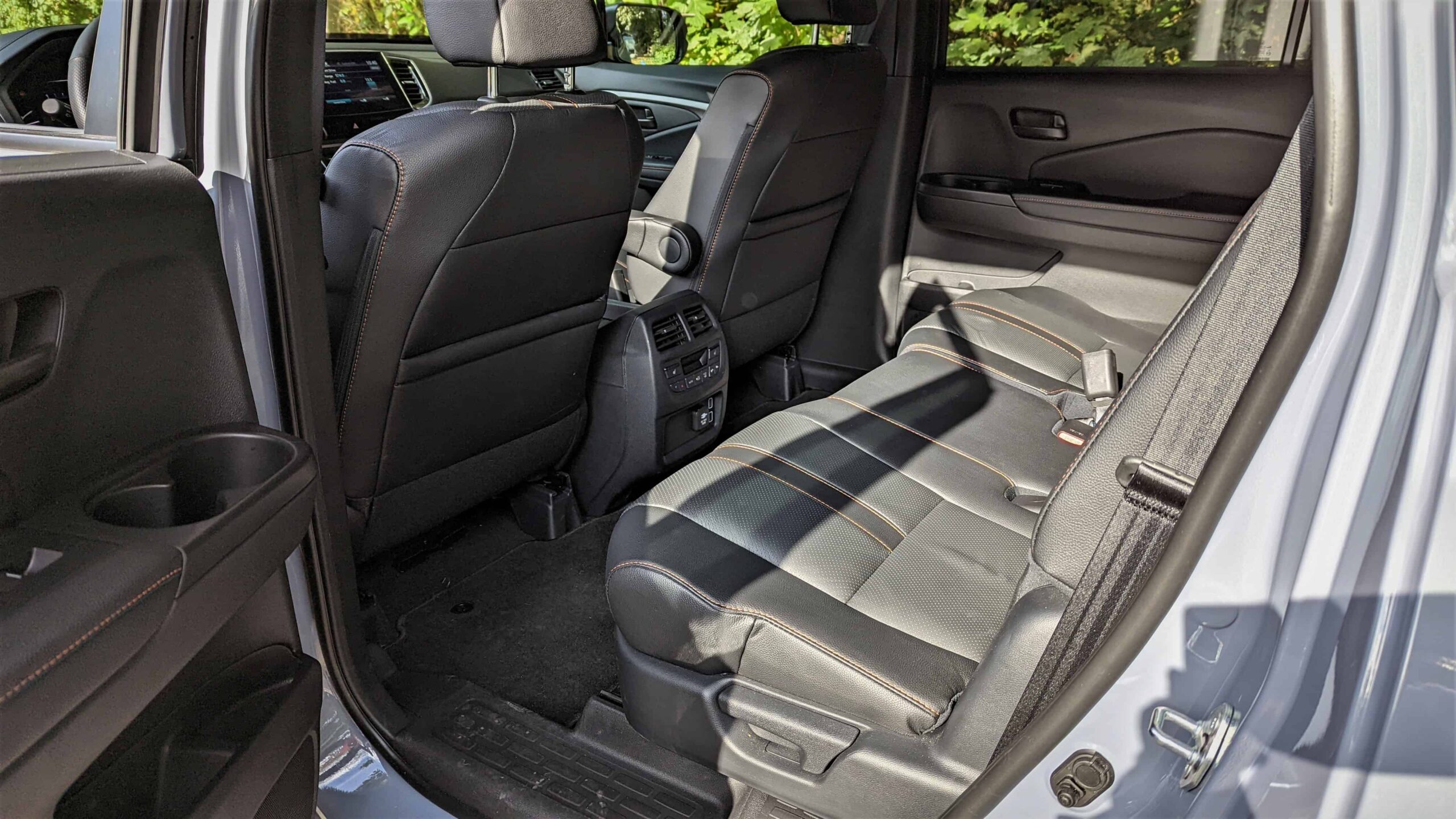 2023 Honda Passport TrailSport Review 12 2023 Honda Passport TrailSport Rear Seats scaled