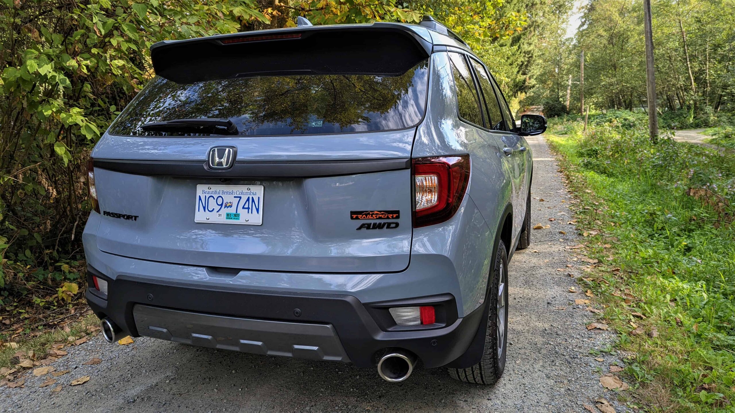 2023 Honda Passport TrailSport Review 8 2023 Honda Passport TrailSport Rear scaled